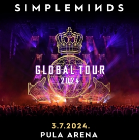 Simple Minds, Arena Pula, 03.07.2024.